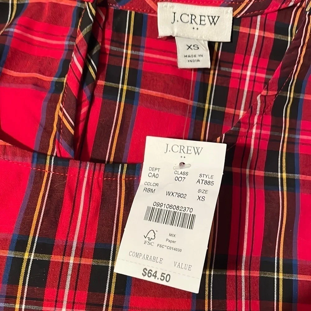J. Crew crew red